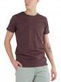 Fundango Jaggy Structured T-Shirt férfi rövid ujjú póló piros színben 1