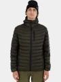Fundango Rauris Down Jacket férfi tollkabát oliva színben 1