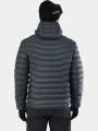Fundango Rauris Down Jacket férfi tollkabát szürke színben 1