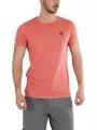 Fundango Jaggy Structured T-Shirt férfi rövid ujjú póló piros színben 1