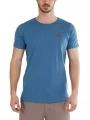 Fundango Jaggy Structured T-Shirt férfi rövid ujjú póló kék színben 1
