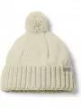 Columbia Sweater Weather Pom Beanie női bojtos sapka homok színben 1