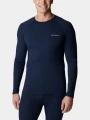 Columbia M Omni-Heat Infinity Knit LS Crew férfi aláöltöző felső kék színben 1