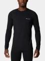 Columbia M Omni-Heat Infinity Knit Long Sleeve Crew férfi aláöltöző felső fekete színben 1
