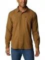 Columbia Silver Ridge Utility Lite Long Sleeve Shirt férfi túraing barna színben 1