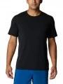 Columbia M Endless Trail Running Tech Tee férfi rövid ujjú sport póló fekete színben 1