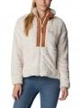 Columbia Boundless Discovery Sherpa Full Zip női polár pulóver homok színben 1