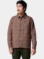 Columbia Landroamer Quilted Shirt Jacket férfi átmeneti kabát barna színben 1
