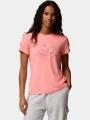 Columbia Sloan Ridge Graphic Short Sleeve Tee női rövid ujjú póló piros színben 1