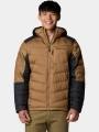 Columbia Labyrinth Loop II Hooded Jacket férfi átmeneti kabát oliva színben 1