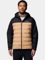Columbia Grand Trek III Down Hooded Jacket férfi pehelykabát homok színben 1