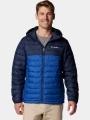 Columbia Powder Lite II Hooded Jacket férfi átmeneti kabát kék színben 1