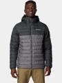 Columbia Powder Lite II Hooded Jacket férfi átmeneti kabát szürke színben 1