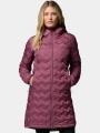 Columbia Delta Ridge II Long Down Jacket női pehelykabát lila színben 1