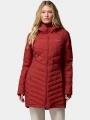 Columbia Joy Peak II Mid Jacket női télikabát piros színben 1