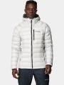 Columbia Arctic Crest Down Hooded Jacket férfi átmeneti kabát szürke színben 1
