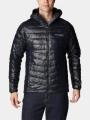 Columbia Platinum Peak II Hooded Jacket férfi átmeneti kabát fekete színben 1