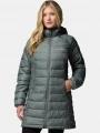 Columbia Powder Lite II Mid Jacket női télikabát zöld színben 1