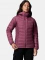 Columbia Powder Lite II Hooded Jacket női télikabát lila színben 1
