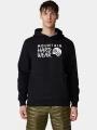 Mountain Hardwear MHW Logo PO Hoody férfi kapucnis pulóver fekete színben 1