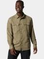 Mountain Hardwear Canyon Long Sleeve Shirt férfi túraing zöld színben 1