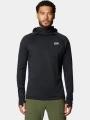 Mountain Hardwear Up First™ Tech Fleece Hoody férfi kapucnis pulóver fekete színben 1