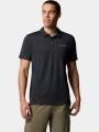 Columbia Tech Trail Utility Polo férfi galléros sport póló fekete színben 1