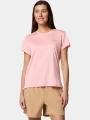 Columbia Bluevista Hill Short Sleeve Crew női rövid ujjú sport póló rózsaszín színben 1