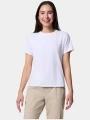 Columbia Sun Trek Short Sleeve II női rövid ujjú sport póló fehér színben 1