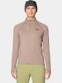 Mountain Hardwear Crater Lake Heavyweight Half Zip férfi polár pulóver homok színben 1