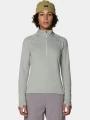 Mountain Hardwear Crater Lake™ Heavyweight Half Zip női polár pulóver szürke színben 1