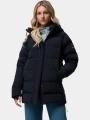 Columbia Amaze Puff Mid Hooded Jacket női pehelykabát fekete színben 1