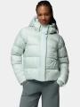 Columbia Amaze Puff Hooded Jacket női pehelykabát világoszöld színben 1