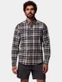 Columbia Wild Cast Flannel Shirt férfi hosszú ujjú túraing szürke színben 1