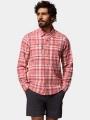 Columbia Wild Cast Flannel Shirt férfi hosszú ujjú túraing piros színben 1