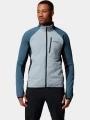 Columbia Arctic Chest Hybrid Full Zip férfi polár pulóver kék színben 1