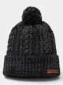 Columbia Cozy Ridge Beanie bojtos sapka fekete színben 1