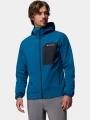 Columbia Tall Heights III Hooded Softshell férfi softshell felső kék színben 1