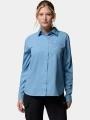 Columbia Silver Ridge Utility II Long Sleeve Shirt női hosszú ujjú ing kék színben 1