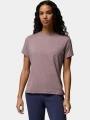 Columbia Parsons Point Back Graphic Tee női rövid ujjú póló lila színben 1