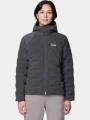 Mountain Hardwear StretchDown™ Hooded Jacket női pehelykabát szürke színben 1