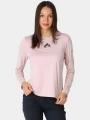 Columbia Parsons Point Long Sleeve Graphic Tee női hosszú ujjú póló rózsaszín színben 1