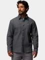 Columbia Twill River Long Sleeve Knit Shirt férfi hosszú ujjú ing fekete színben 1