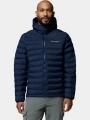 Columbia Terwilliger Trail Heat Seal Hooded Jacket férfi steppelt átmeneti kabát sötétkék színben 1