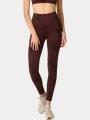 Rukka Rukka Meldois Print női leggings barna színben 1