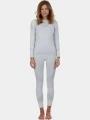 Fundango Seamless Baselayer Set női aláöltöző szett fehér színben 1