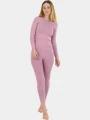 Fundango Seamless Baselayer Set női aláöltöző szett rózsaszín színben 1