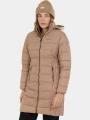 Fundango Lunel Padded Jacket női steppelt átmeneti kabát barna színben 1