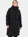Fundango Cosycoat Long Padded Jacket női steppelt télikabát fekete színben 1