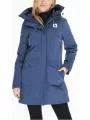 Fundango DIXIE Parka Jacket női télikabát sötétkék színben 1